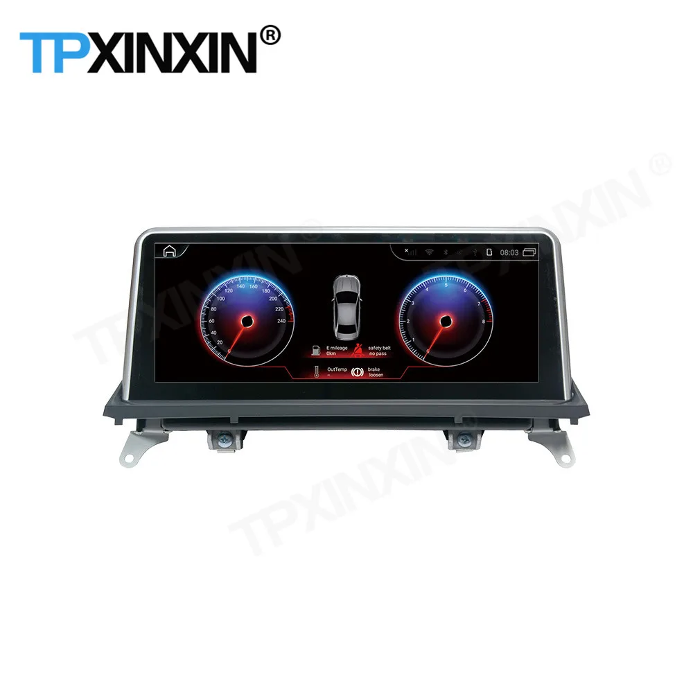 저렴한 자동차 라디오 스테레오 무선 레코더 수신기 안드로이드 BMW X5 X6 2007 2008 2009 2010 GPS 플레이어 네비게이션 자동 오디오 헤드 유닛