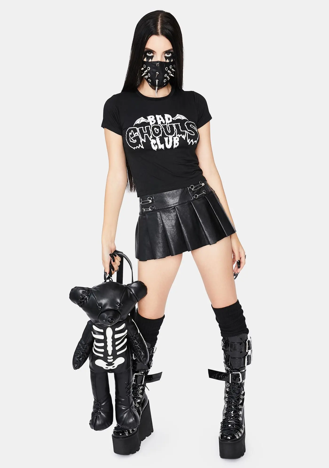 Женская футболка с принтом летучая мышь