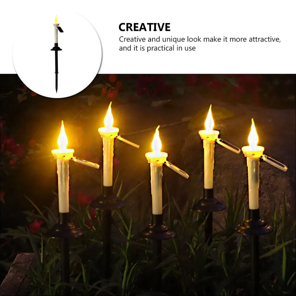 

1Pc Household Garden Lamp Solar Lawn Lamp Landscaping Lamp Lighting Adornment
