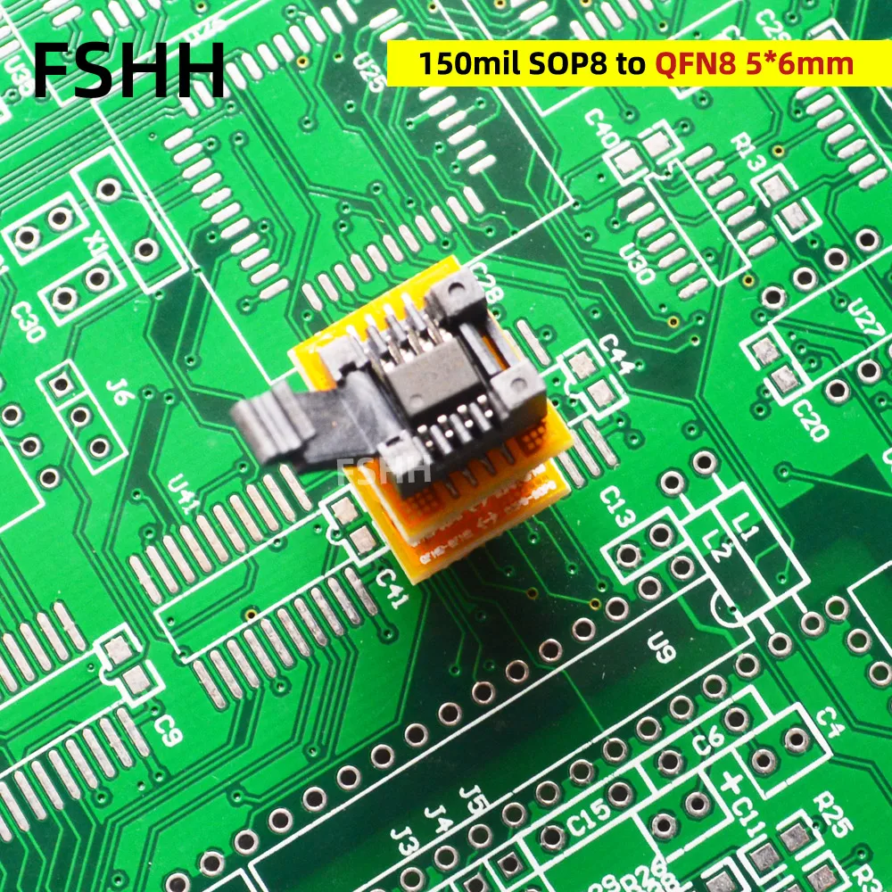 Мини разъем серии sop8 К QFN8 150mil SOP8-5 * 6 мм чип пайки адаптер тестовый