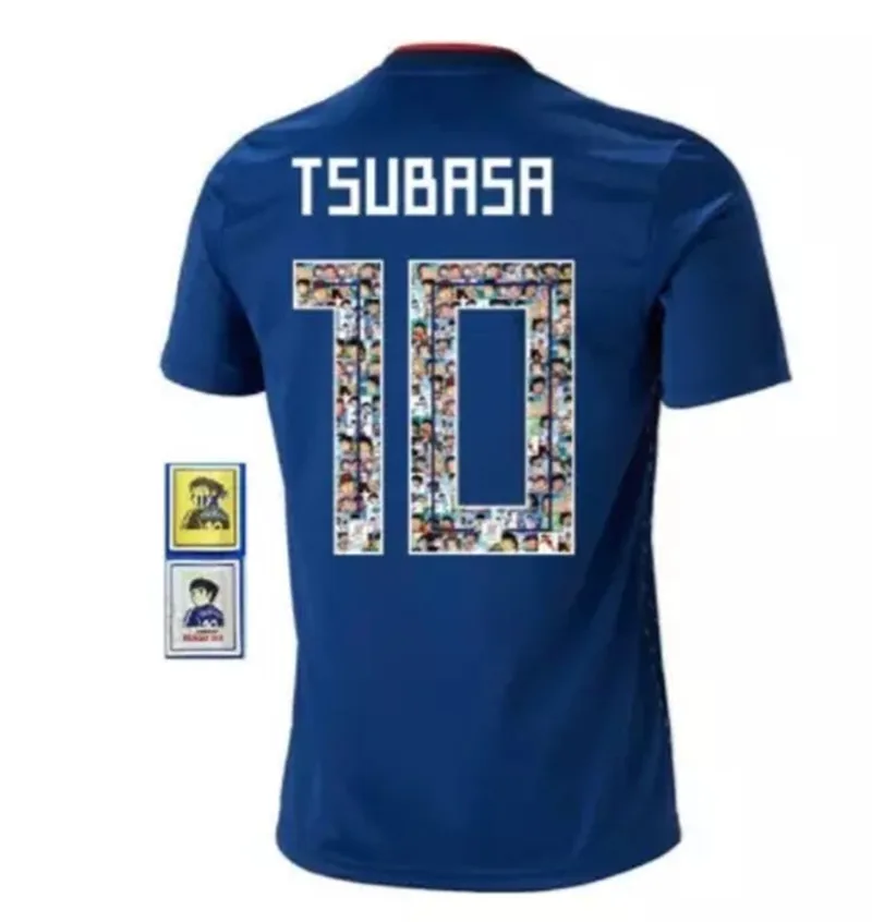 Футболка Maillots de Foot Japan Fashion футболка с Оливером Atom 2018 японская капитаном Tsubasa