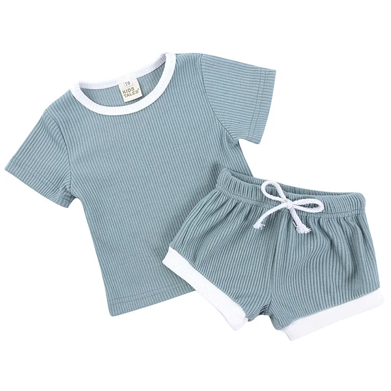 Детский комплект одежды для мальчиков и девочек Одежда новорожденных малышей