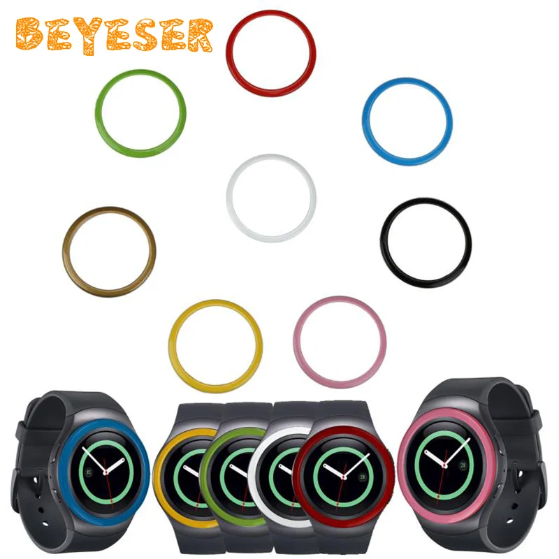 Кольцо для Samsung Gear S2 циферблат Безель защита от царапин металлическая наклейка