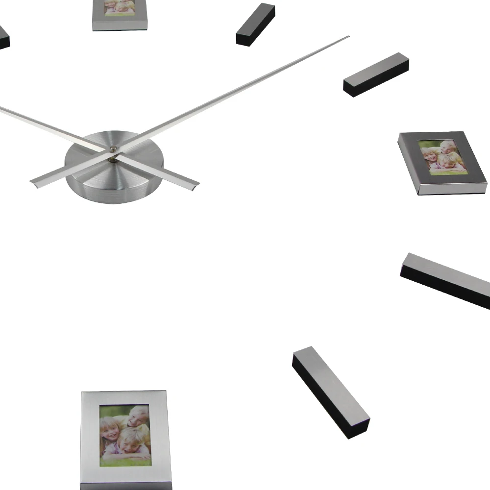 Объемные большие настенные часы современные дизайнерские кварцевые модные с