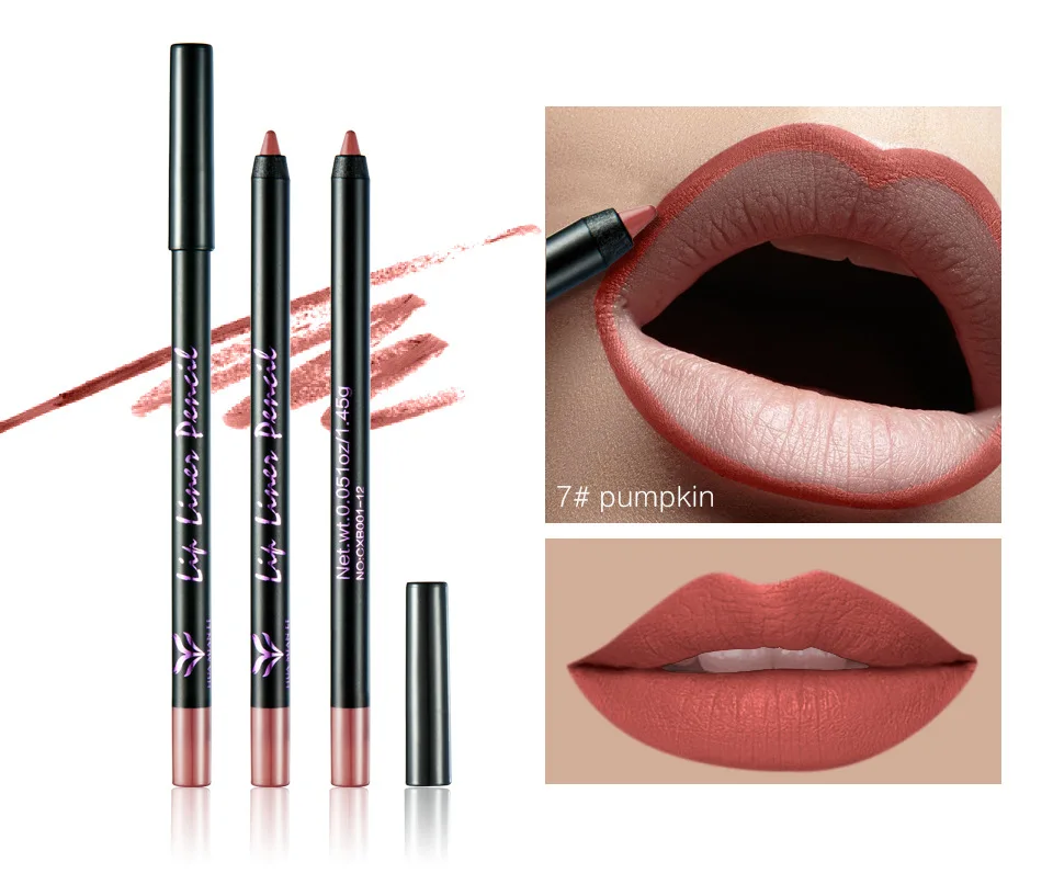 Карандаши для губ Многофункциональный Макияж глаз и водонепроницаемый