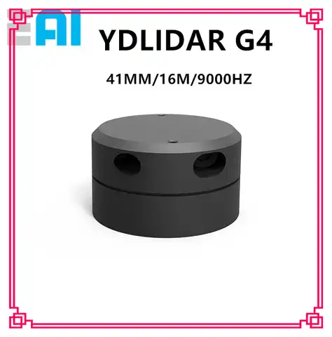 Лазерный лидар YDLIDAR G4 Lidar, 16 м, датчик дальности для робота-навигации, обхода препятствий и взаимодействия с поверхностным экраном