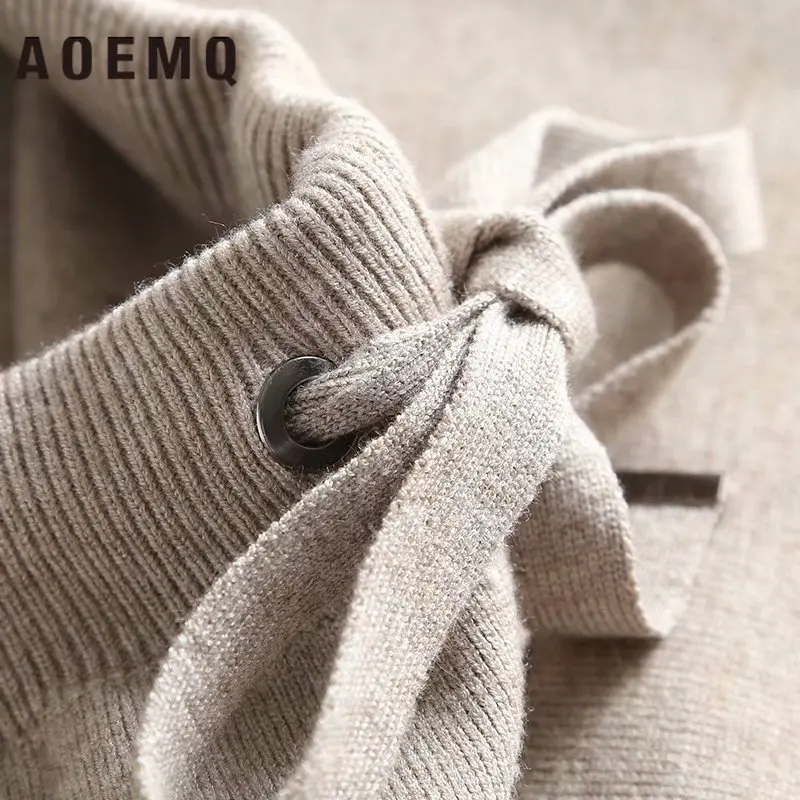 AOEMQ/модные летние/осенние брюки карго с перекрестными ремешками в стиле панк