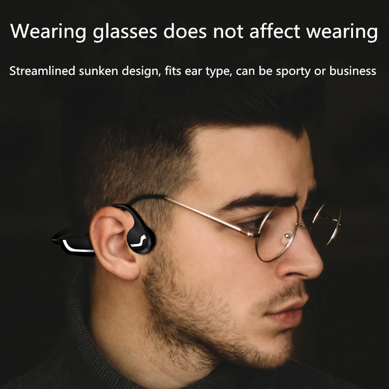 Беспроводные спортивные наушники DDJ H9 с костной проводимостью Bluetooth длительным