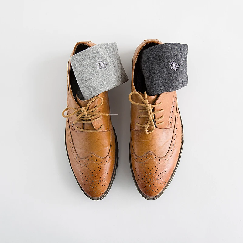 2020 новые модные мужские носки в подарок однотонные хлопковые дезодорант дышащие