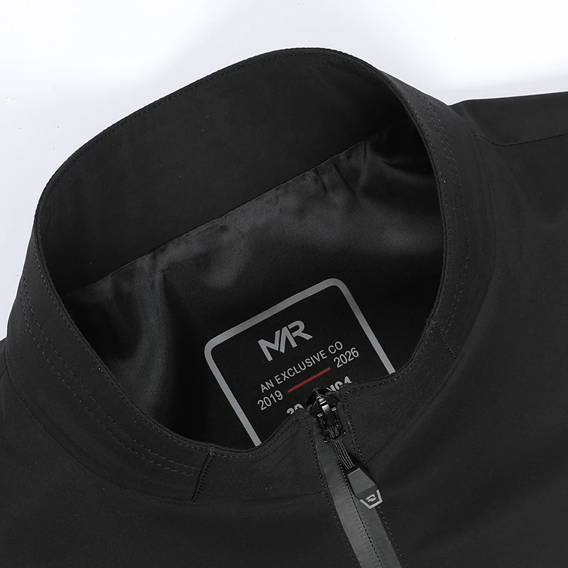 Новинка Повседневная осенняя куртка с воротником-стойкой размеры до 6XL | Мужская