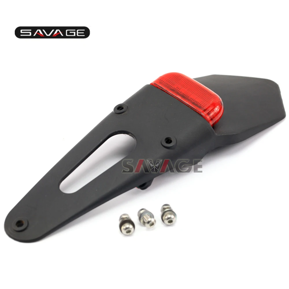 Мотоцикл Байк заднее крыло расширение пластины светодиодные задние фонари для KTM