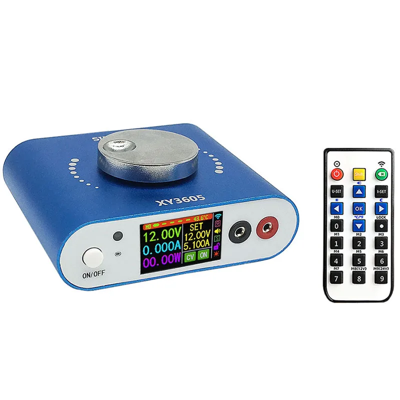 

180 Вт XY3605 36 В понижающий преобразователь с Wi-Fi Цифровой 5.1A DC Регулируемый источник питания с ЖК-экраном пульт дистанционного управления