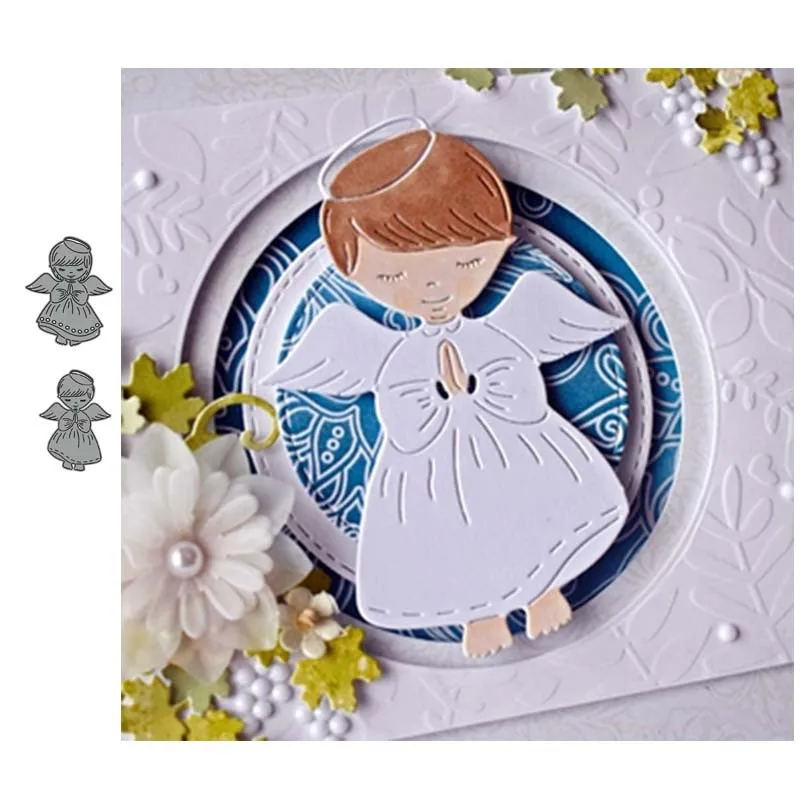 

Boys and Girls Metal Cutting Dies for Scrapbooking Handmade Mold Cut Stencil New 2021 DIY Card Make Mould Model Craft Decoration
