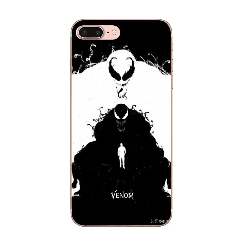 Venom новейший супер милый мягкий ТПУ рисунок для Huawei Honor 4C 5A 5C 5X 6 6A 6X 7 7A 7C 7X 8 8C 8S 9 10 10i