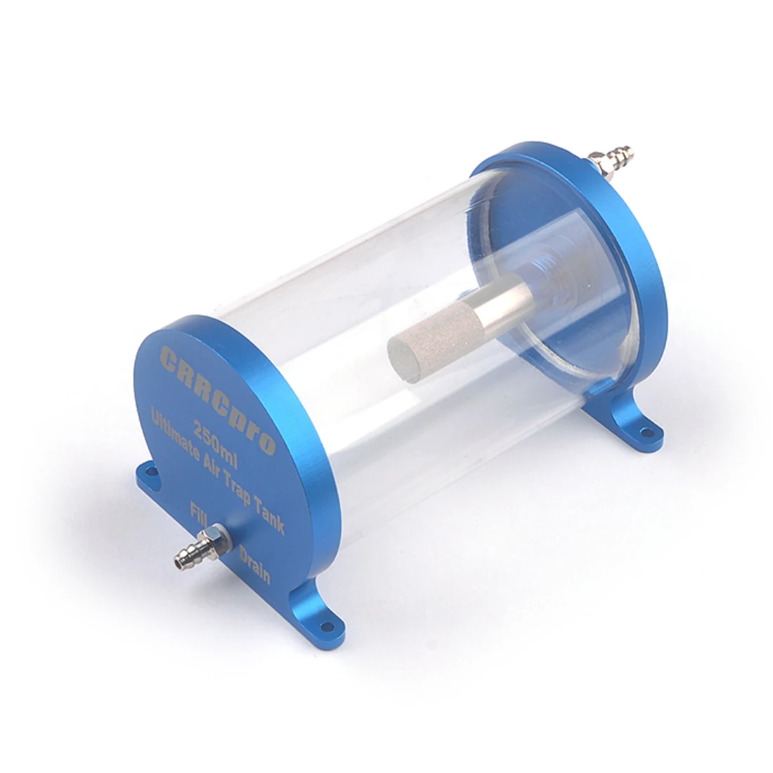 250ml blue CNC сделано прозрачный топливный бак CRRCPRO анти-пузырьковый 125 мл 250 мл топливный бак для RC реактивного самолета игрушечные модели самолетов - Цвет: 250ml blue