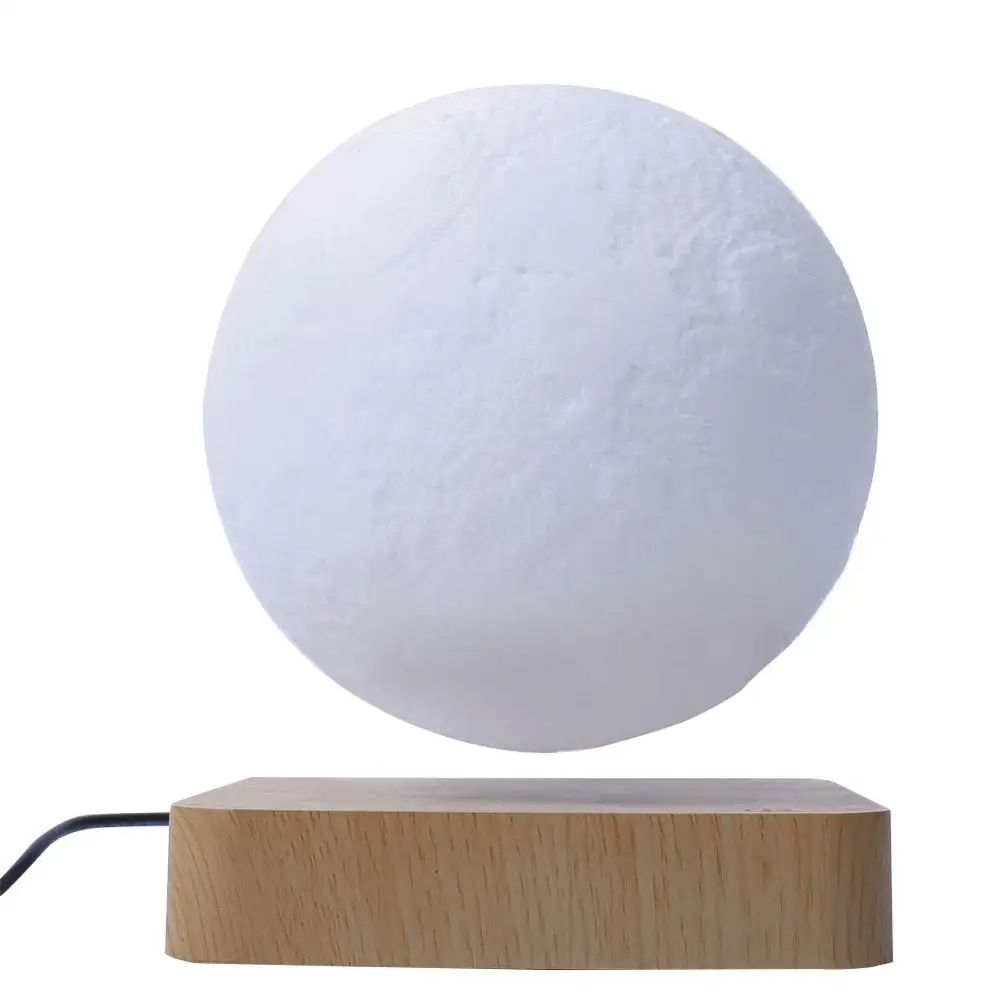 저렴한 마그네틱 서스펜션 달 야간 조명 크리에이티브 3D 플로팅 및 스피닝 럭셔리 나무베이스 및 3D 프린팅 Led로 자유롭게 공중에서 회전 구매 마그네틱 서스펜션 달 야간 조명 크리에이티브 3D 플로팅 및 스피닝 럭셔리 나무베이스 및 3D 프린팅 Led로 자유롭게 공중에서 회전