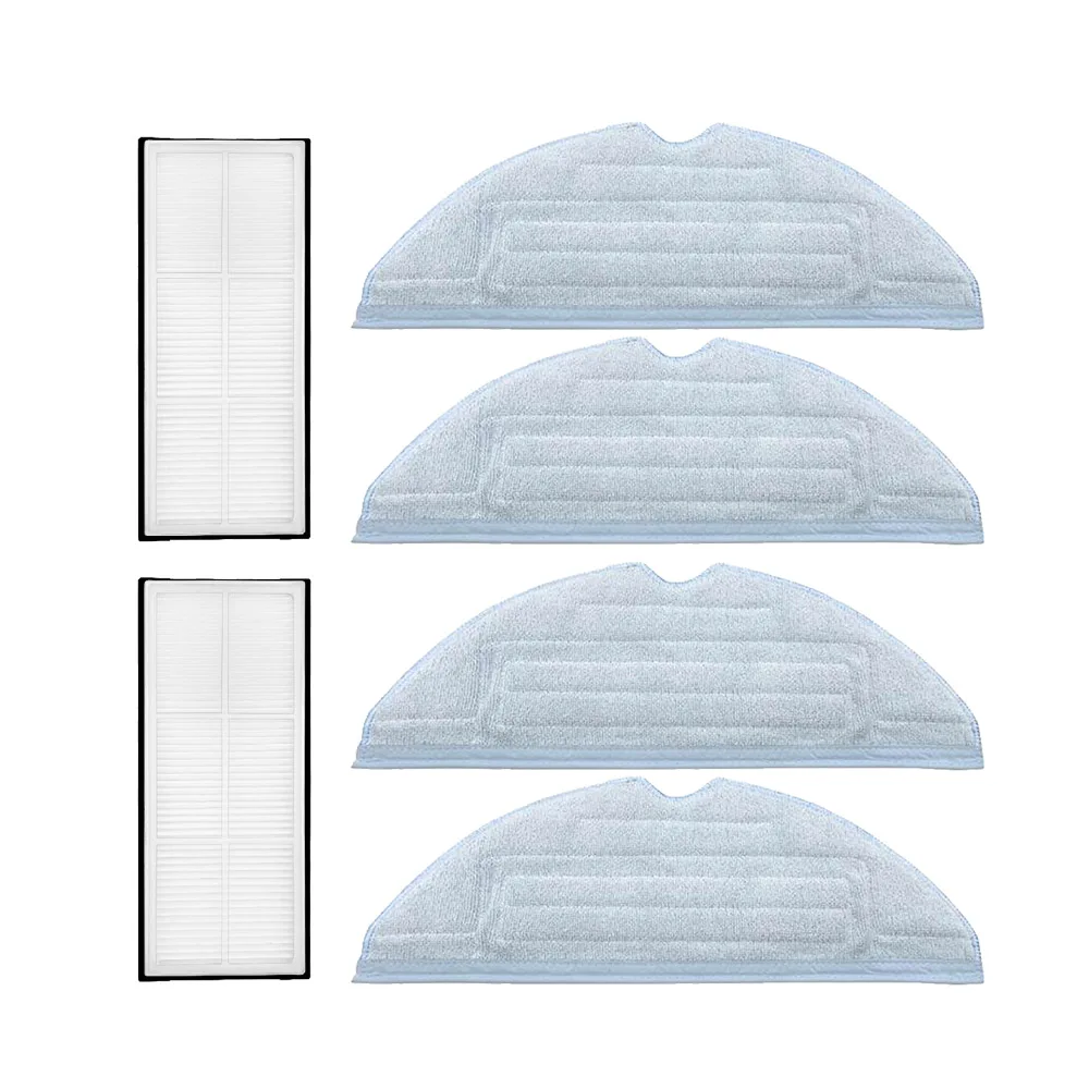 

High Quality Hepa Filter Side Brush Mop Cloths for Xiaomi Roborock T7 T7S T7plus T7Splus S7 Mopping Cloth Spare Parts