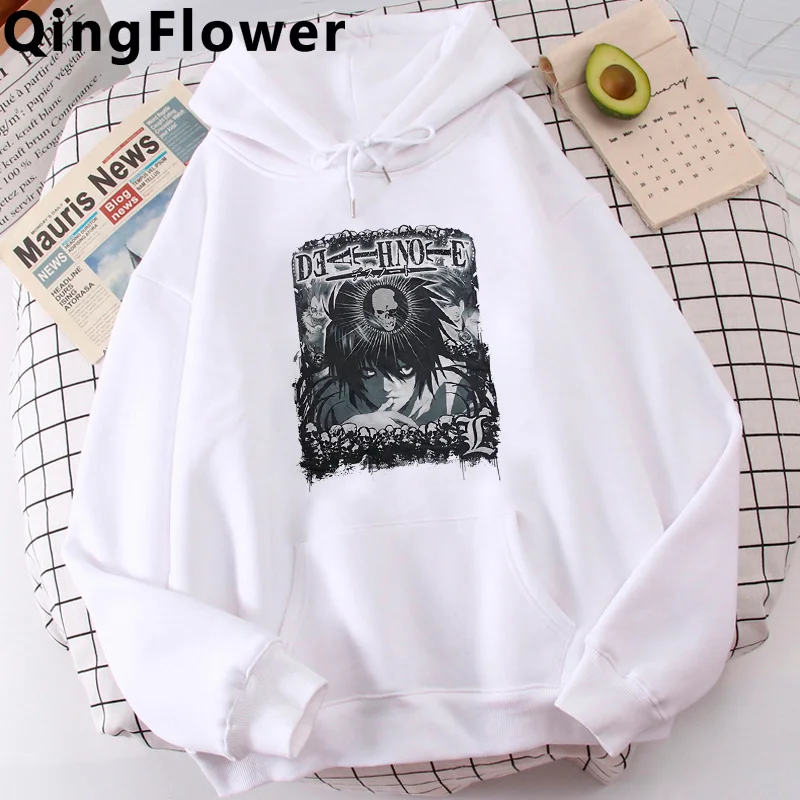 

Anime Death Note Shinigami Ryuk Misa Amane hoodies male grunge anime graphic printed men hoody harajuku