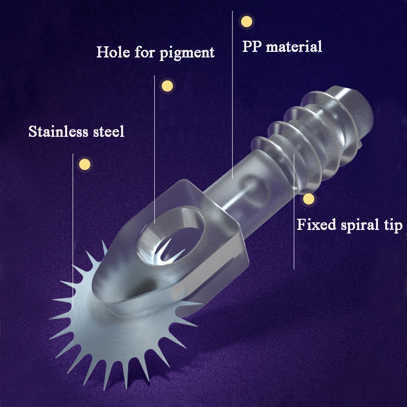 5 шт./лот тату Suuply иглы для микроблейдинга стерилизованная одноразовая