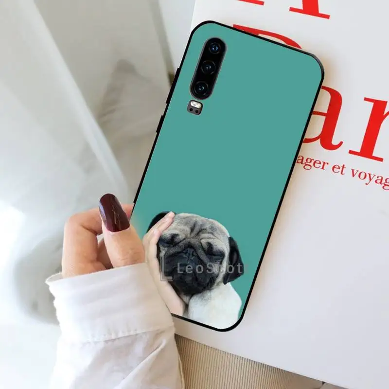 

Pug Dog French Bulldog Phone Cases For Huawei Y5 Y6 II Y7 Y9 PRIME 2018 2019 NOVA3E P20 PRO P10 Honor 10