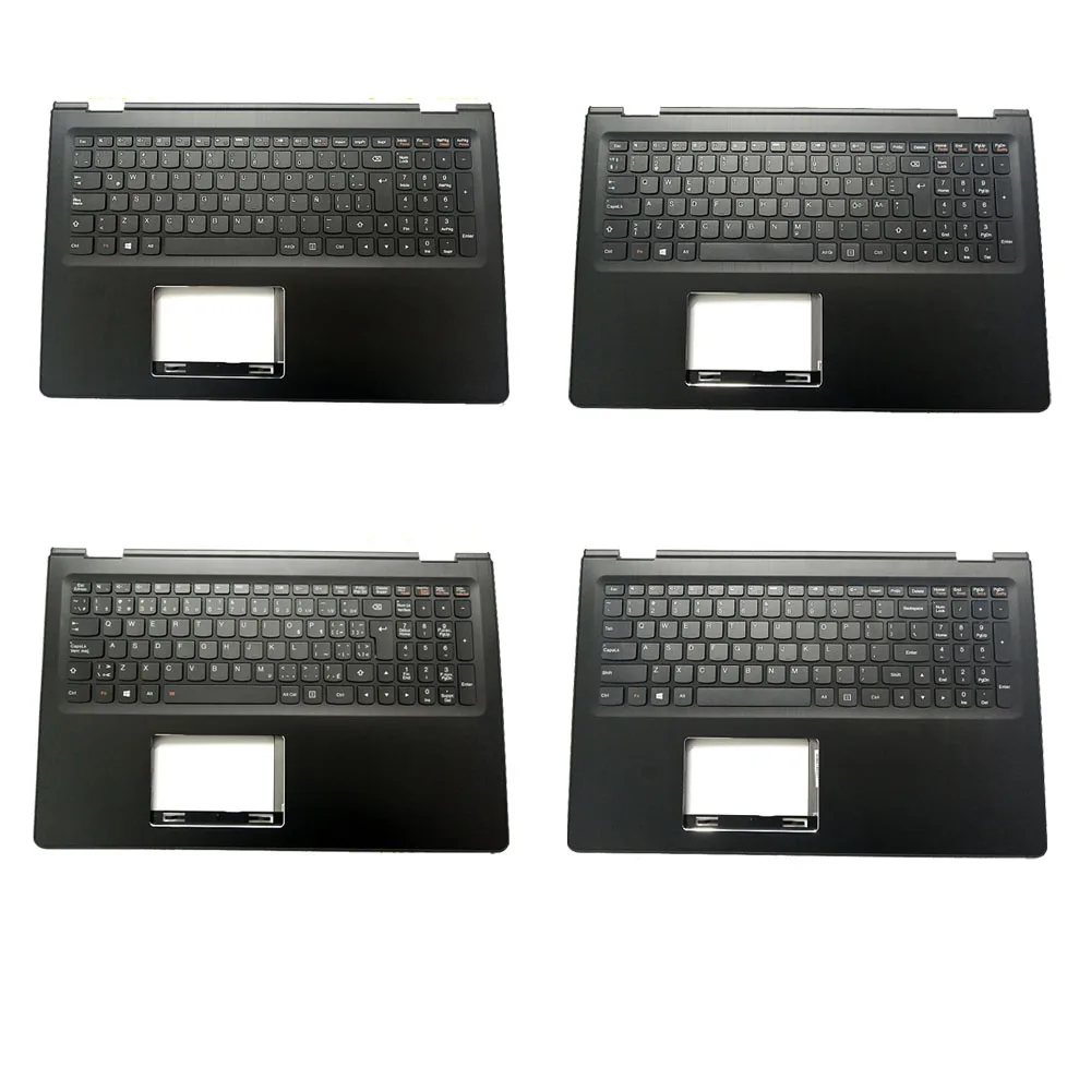 

Applicable To The New Lenovo YOGA 500-15 Flex 3-15 1570 1580 Palm Pad Keyboard / English / French / Latin / North Irving/