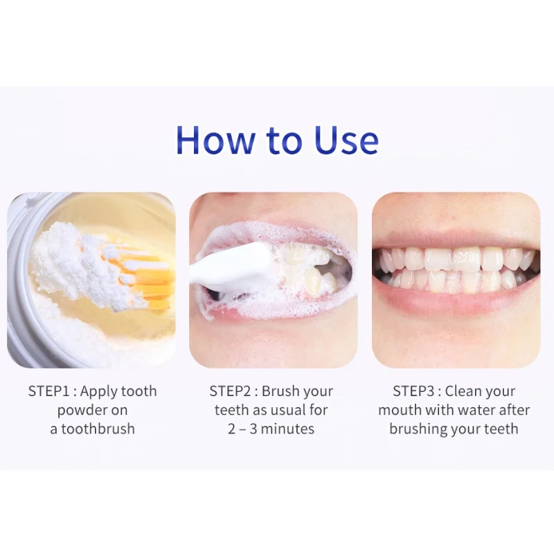 

Pearl whitening toothpaste remove stains get rid of yellow teeth freshen breath teeth whitening powder