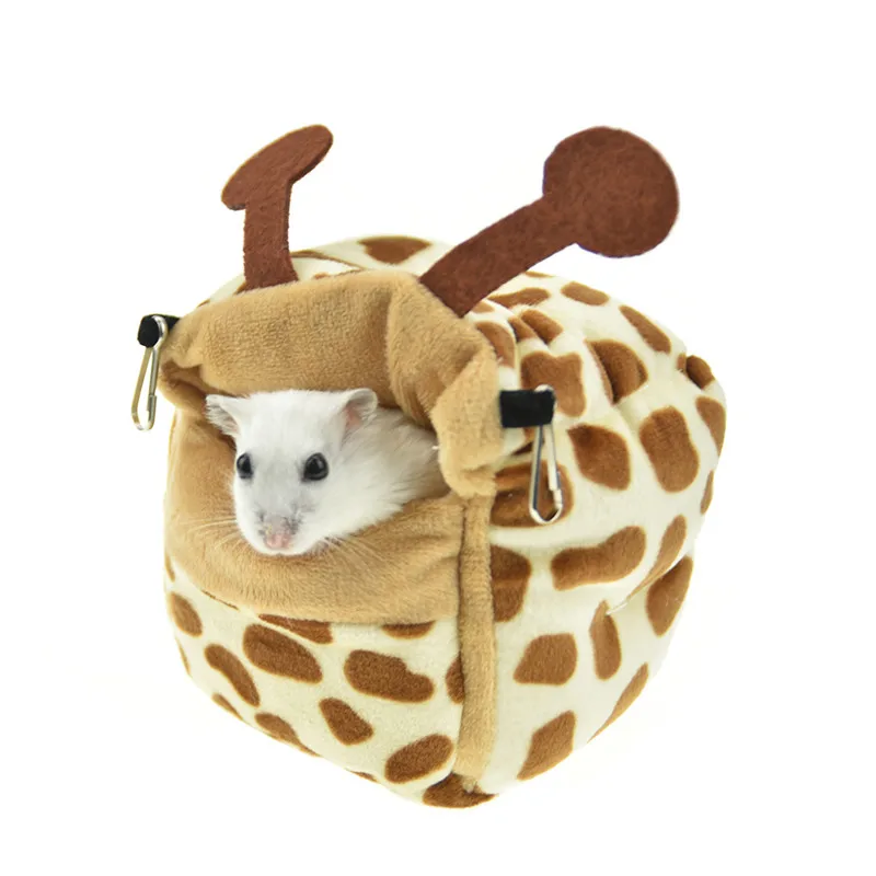 Подвесная кровать хомяка домики и укрытия зимний толстый флисовый планер с