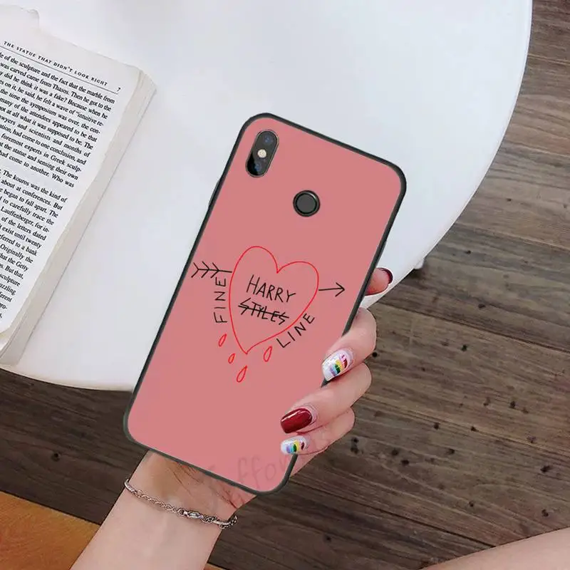 

Pink fashion Harry Styles Phone Case For Xiaomi Redmi note 7 8 9 t k30 max3 9 s 10 pro lite