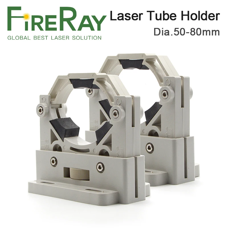 Держатель для лазерной трубки Co2 FireRay регулируемый держатель диаметром 50 80 мм