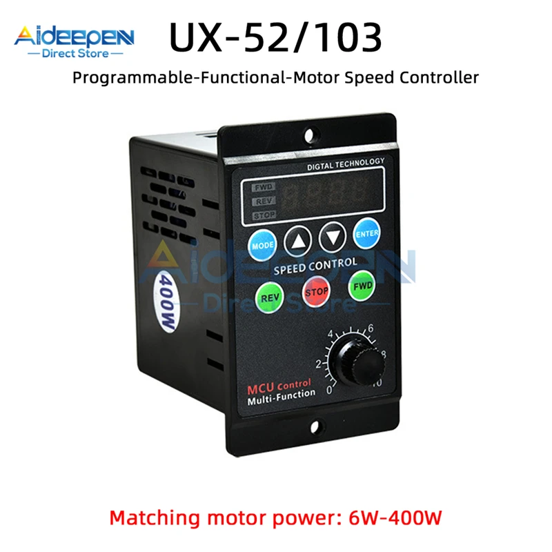 

Регулятор скорости двигателя Aideepen 400W AC 220V