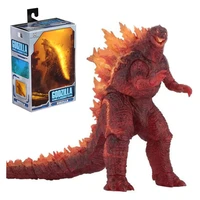 genuine 2019 movie godzila v3 burning flame version of the king of nuclear explosion monsters action figure with laser mark
