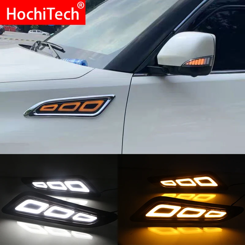 Светодиодный дневной светильник 12V LED DRL лампа для поворотного сигнала автомобиля