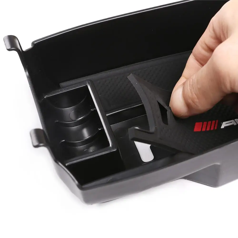 

For Mercedes Benz C Class GLC W204 C180 C200 C260 C300 2008-20 Central Storage Box Door Phone Glove Armrest Box Car Accessories