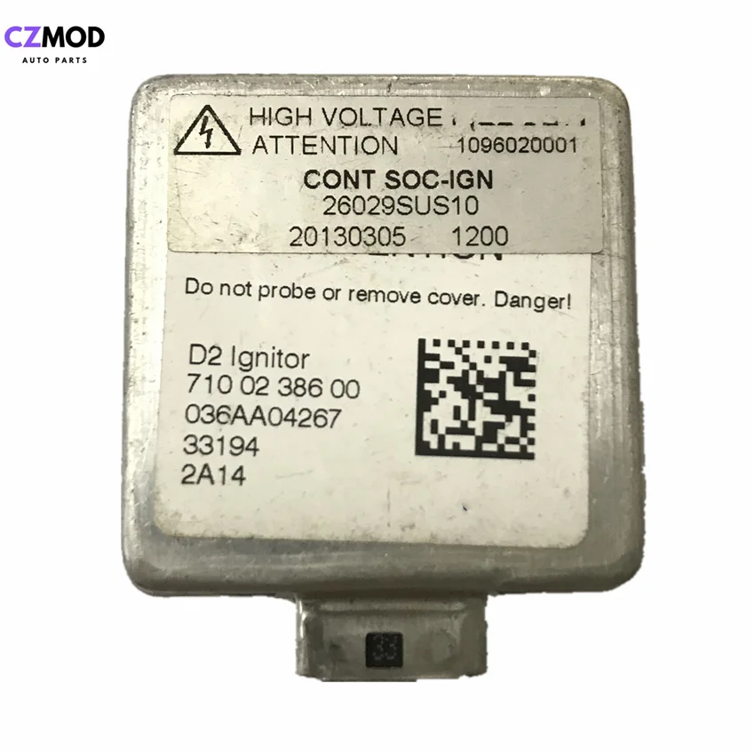 CZMOD Оригинал 710 02 386 00 ксеноновые фары HID балласт D2S воспламенитель 7100238600 высокое