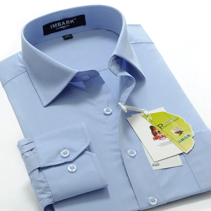 

SHAN BAO 6XL 7XL 8XL 9XL 10XL men's professional long-sleeved shirt 2020 business casual large size loose solid color shirt