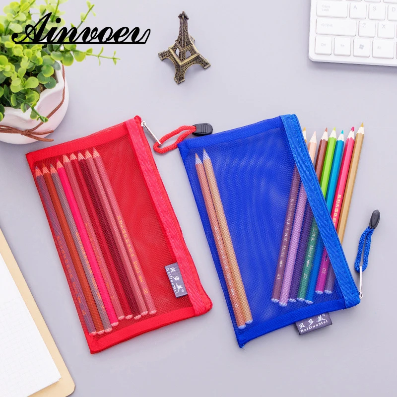 Ainvoev Повседневная дорожная косметичка Женский Прозрачный чехол для макияжа на