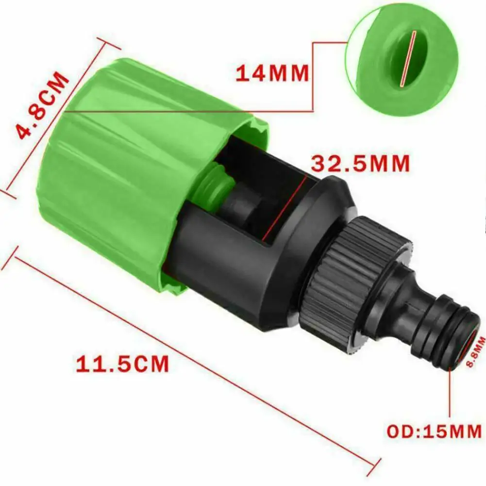 

Universal Kitchen Tap Pipe Hose Connector Adapter Fitting Mixer Connectors For Garden Accessories Garden Quick J0B1