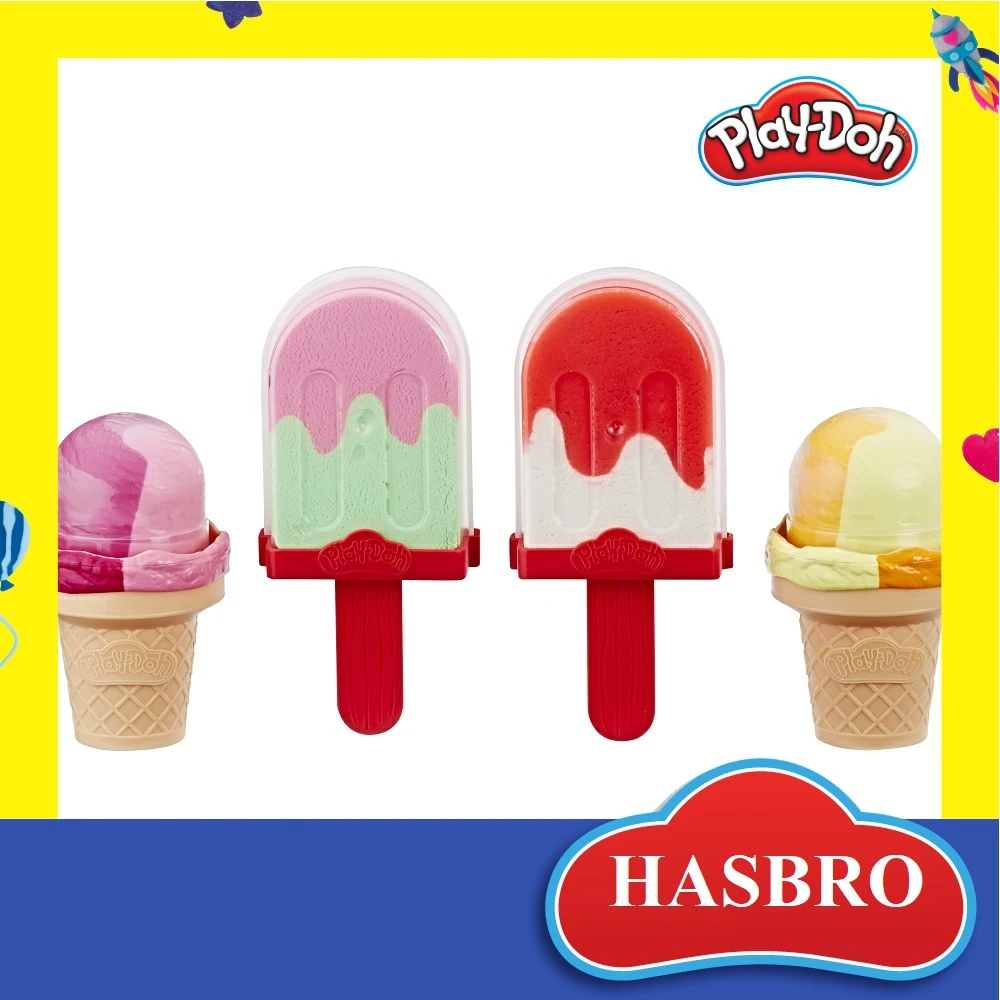 Набор игровой для лепки Play Doh Холодильник с мороженым E6642EU4|Пластилин| |