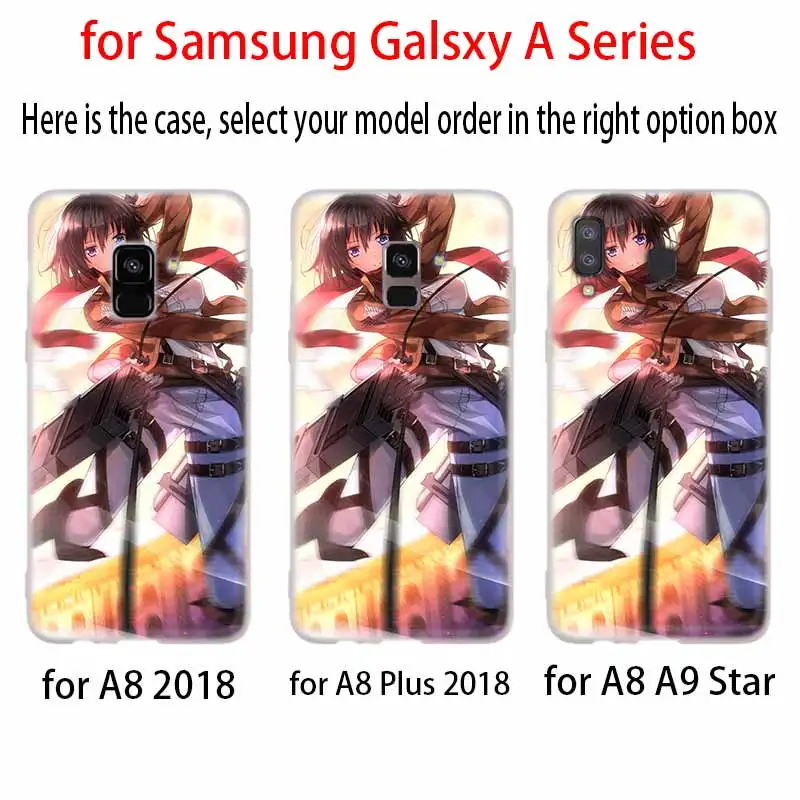 Чехол силиконовый для Samsung A50 A70 A80 A30 A40 A90 A6 A8 A9 A7 A5 A3 Plus 2018 2017 2016 | Мобильные телефоны