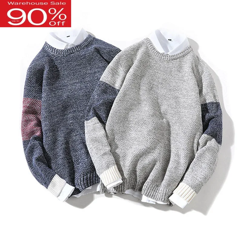 Мужской свитер 2020 Новинка Сезон осень-зима Модный тренд мужской вязаные топы для