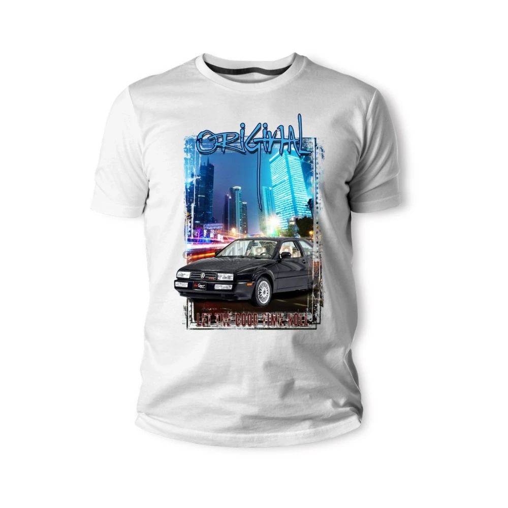 Футболка с немецкими классическими автомобилями Corrado Slc Vr6 Auto Youngtimer Oldtimer Herren хит