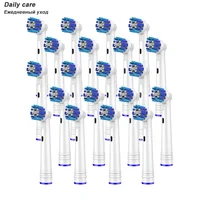 20Pcs replacement brush heads for Oral B electric toothbrush before power/Pro health/Triumph/3D Excel/clean precision vitality