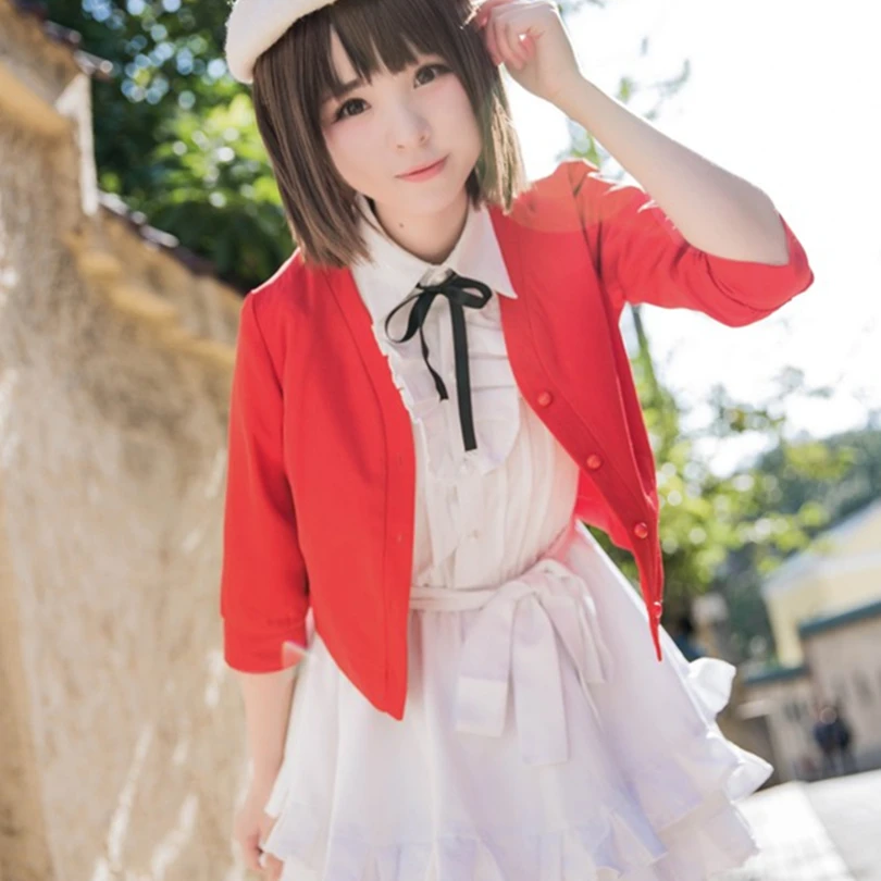 Saenai Hiroin no Sodatekata Saekano: как вырасти скучную подругу платье Megumi Kato одежда для