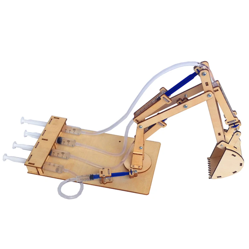 

Hydraulic Excavator DIY Student Technology Small Production Science and Education Toy Model Science Experiment Toy