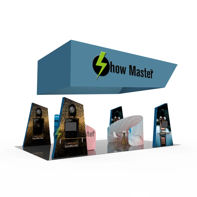 10 * 20ft многоразовых нестандартной конструкции Натяжная ткань кабинка для