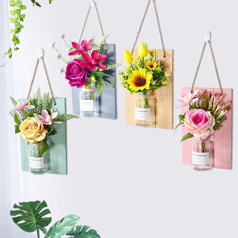 

Настенное украшение INS, Маленькая подвеска, настенная комната, фотоцветы, креативное настенное украшение, внутреннее настенное украшение