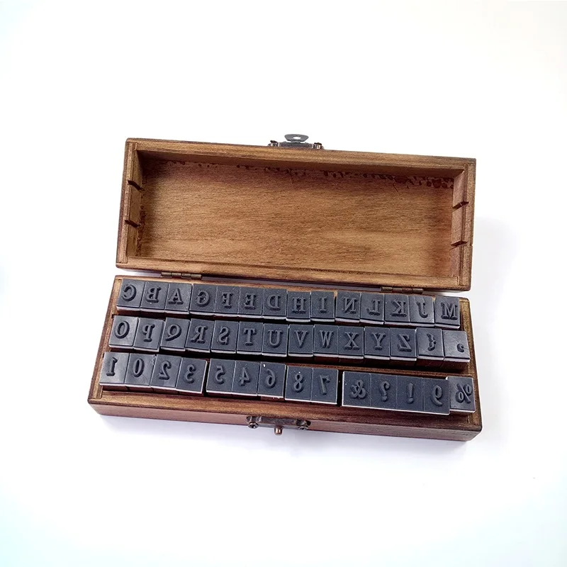 4 компл./Лот Ретро Винтажные деревянные буквы и цифры с романтическим дизайном