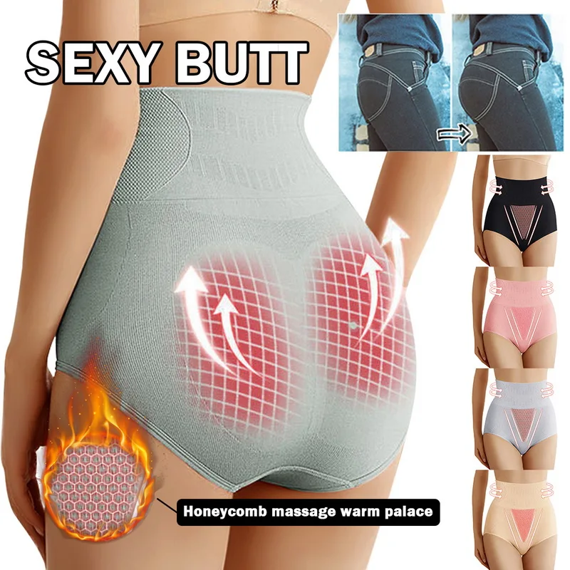 Для женщин трусики нижнее белье Бесшовные с высокой талией Нижнее сексуальные
