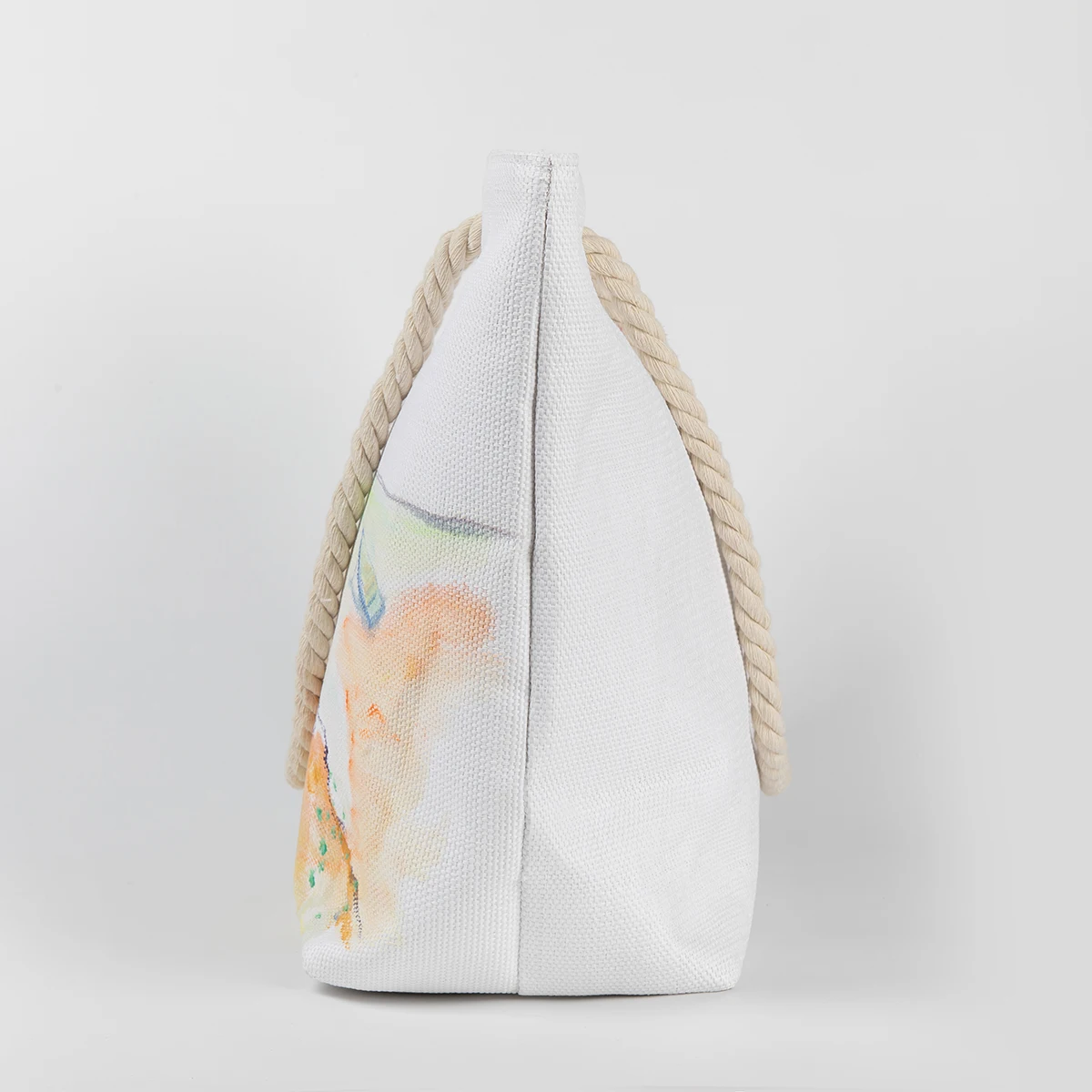 Ручная роспись Русалка модная пляжная сумка сумочка Экологичная Удобная