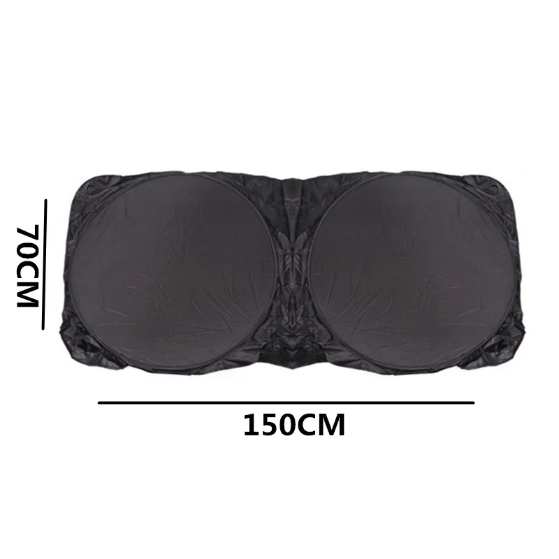 Автомобильный солнцезащитный козырек для лобового стекла 1 шт. 150 Х70 см переднее